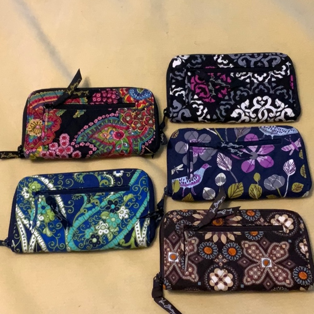 Vera Bradley Zip Around Wallet
